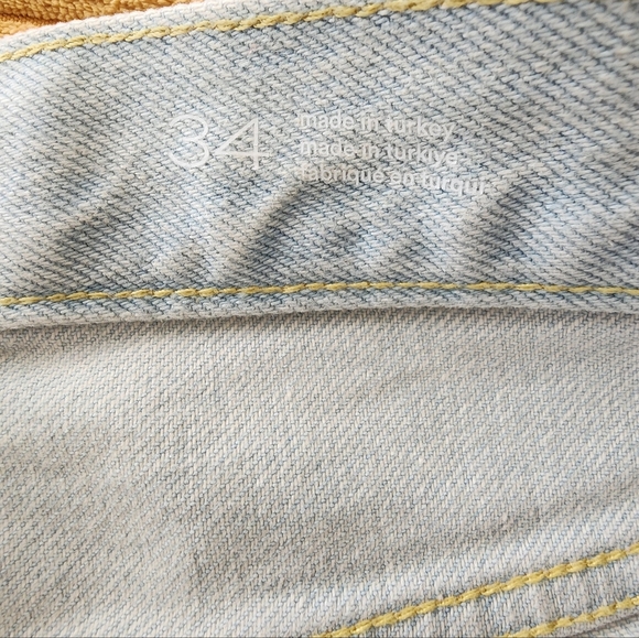 Anthropologie Pilcro size 34 Sunset High Rise Straight Boho Azores Jeans NWT - Picture 12 of 14